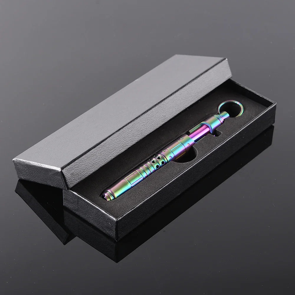 Titanium TC4 Bolt Tactical Pen Multifunction EDC Tool