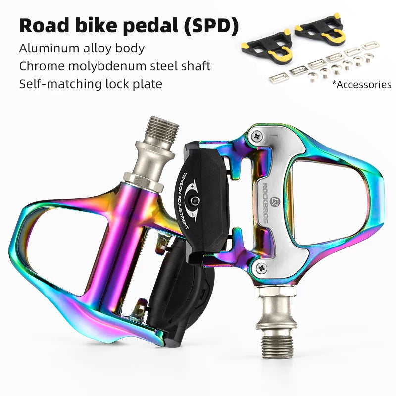ROCKBROS SPD SL Self Locking Pedals Ultralight Aluminum