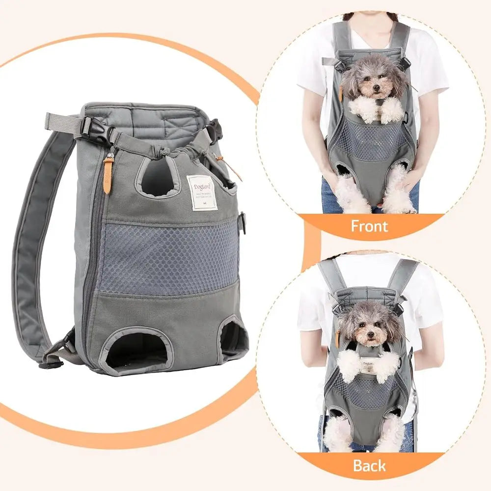 OVOZI Pawsome Legs Out Pet Backpack Carrier Airline Approved