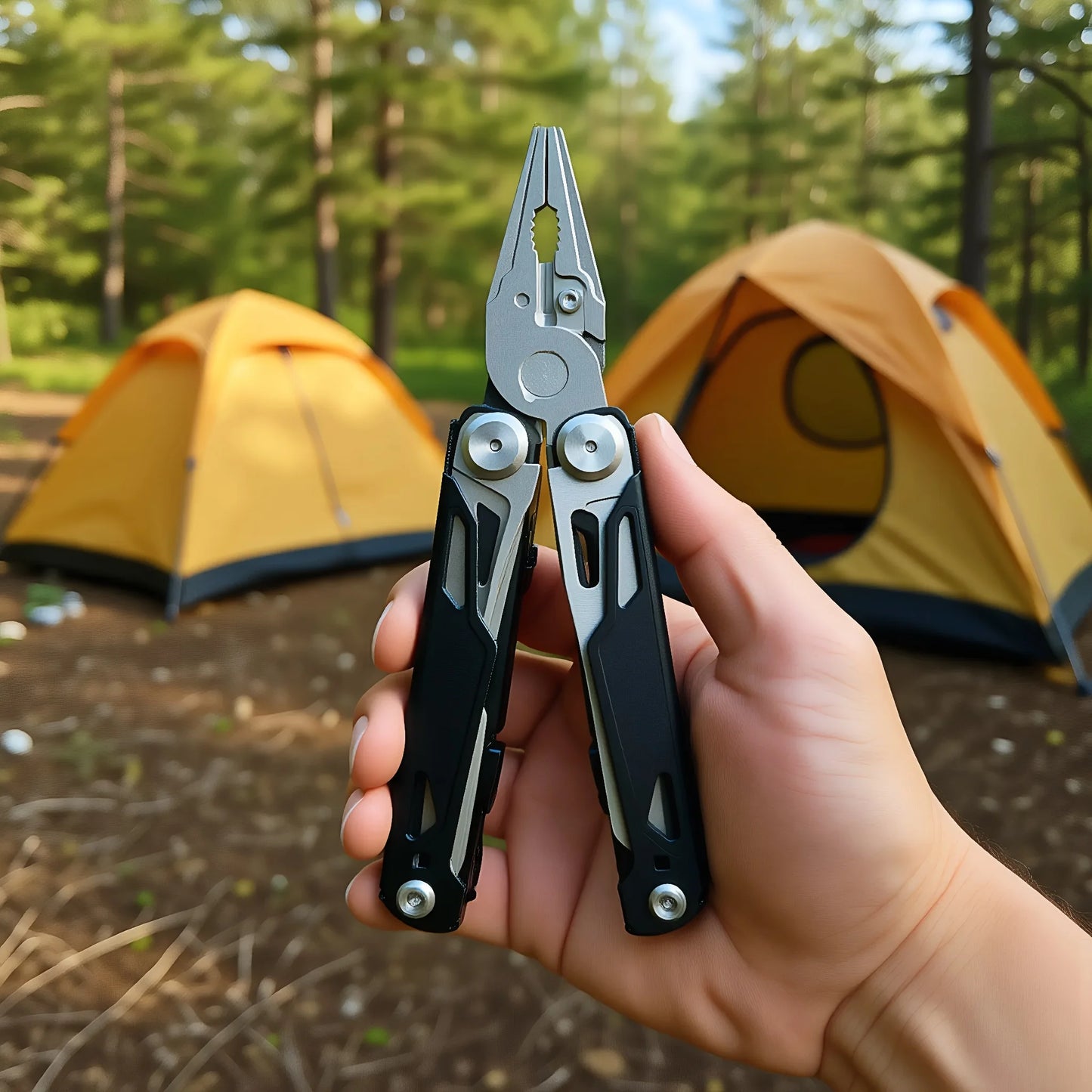 27 In 1 Multitool Pliers Stainless Steel Survival Tool