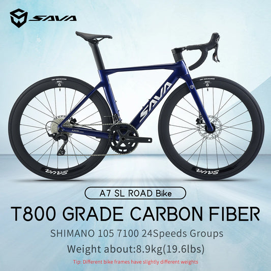 SAVA A7L PRO Carbon Fiber Road Bike Shimano R7100