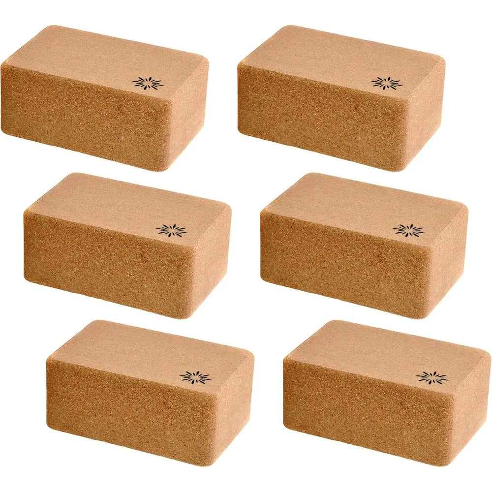 Sunshine Yoga Cork Yoga Block Premium Support For Stretches