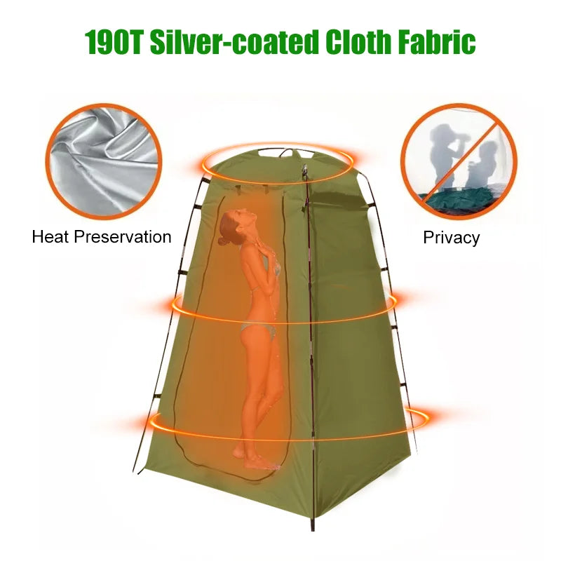 West Tune Portable Privacy Shower Tent For Camping