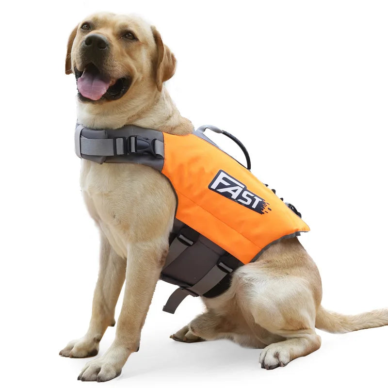Dog Life Jacket Safety Vest Adjustable Reflective For Pets